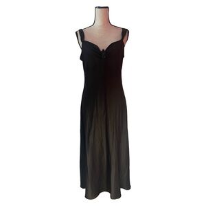 Vintage Black Slip Dress